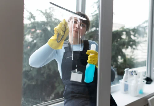Nettoyage de vitres intérieures et extérieures à Nomain